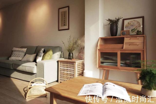 玄关|60㎡,小而温馨!不造型、不做背景墙,简单耐看很满意