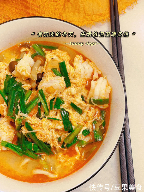 #东古家味美食# 大虾面这样做，秒变米饭杀手