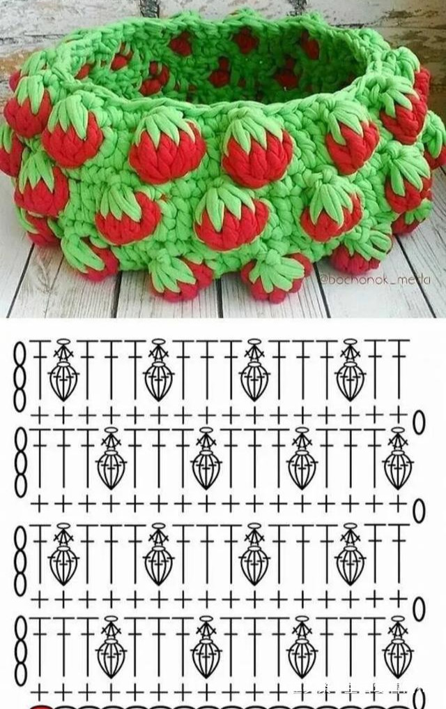 布条这样钩织,快速变收纳筐,放家里不好用吗DIY编织附教程