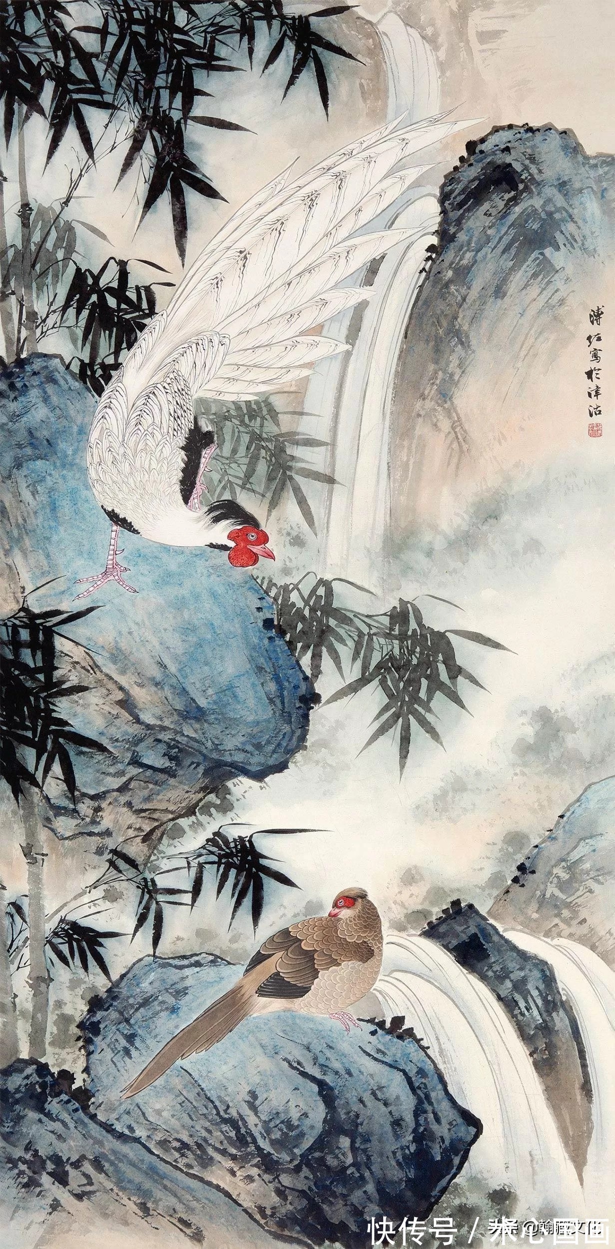 写真!溥佐先生中国画作品欣赏:高古秀雅 气韵飘逸