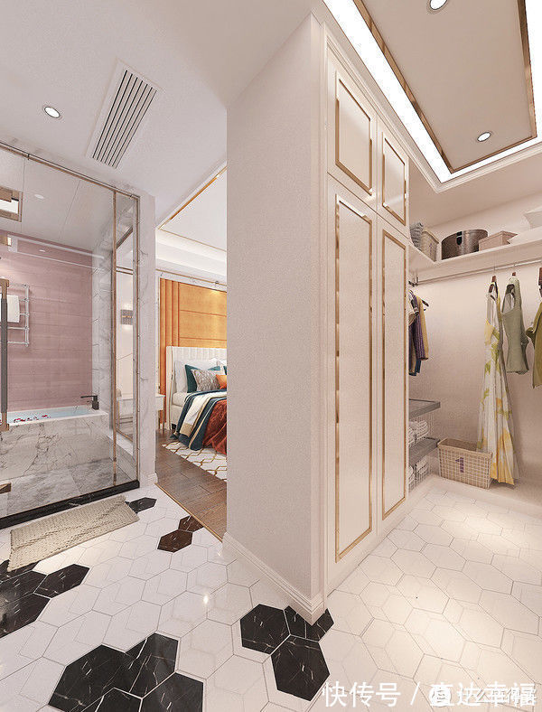 质感|杭州夫妻的新房装修,全屋奢华有质感,进屋就很惊艳,让人很喜欢