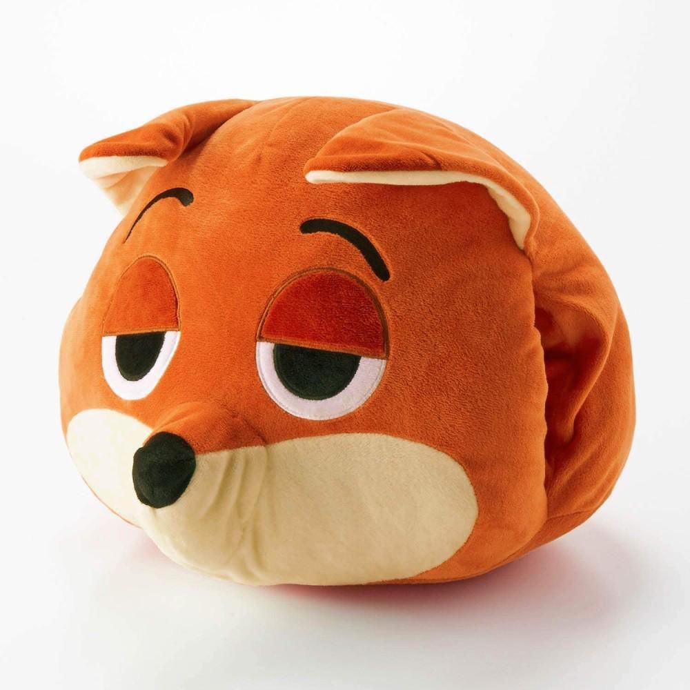 迪士尼大头暖手抱枕 寒流必备！伸进去瞬间暖和　耳朵还能动起来