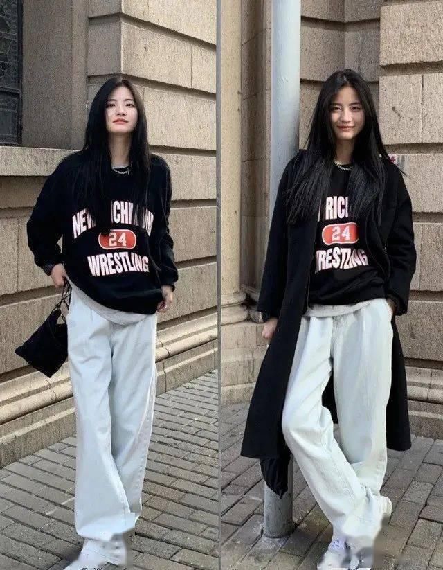 阔腿裤怎样穿得显高显瘦又时尚呢？一起看下穿搭小技巧吧！