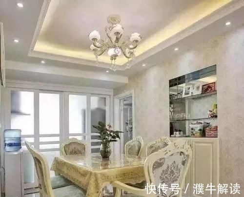 内嵌|98平新房,一进门隔断把人迷住,客餐厅太奢华,装修花25万值了!