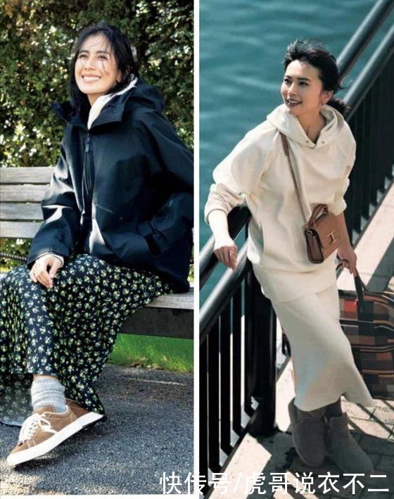 50岁女人少穿“大妈装”，学日本博主的熟龄风，优雅时尚又休闲