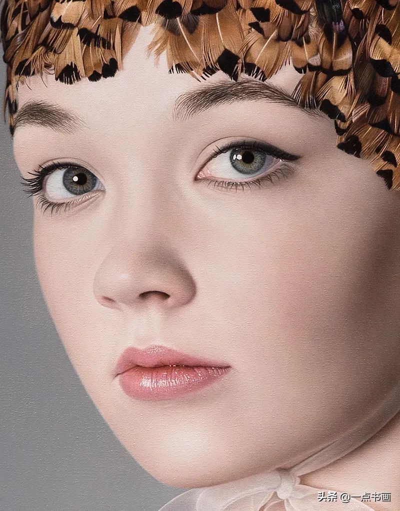 艺术家$瑞典女艺术家 安娜·哈尔丁·莫尔 写实作品欣赏