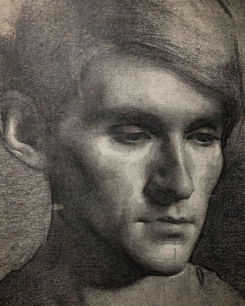 调子|很硬核，一张素描500万网友围观，绝美线条让你欲罢不能，看一百遍都不腻！