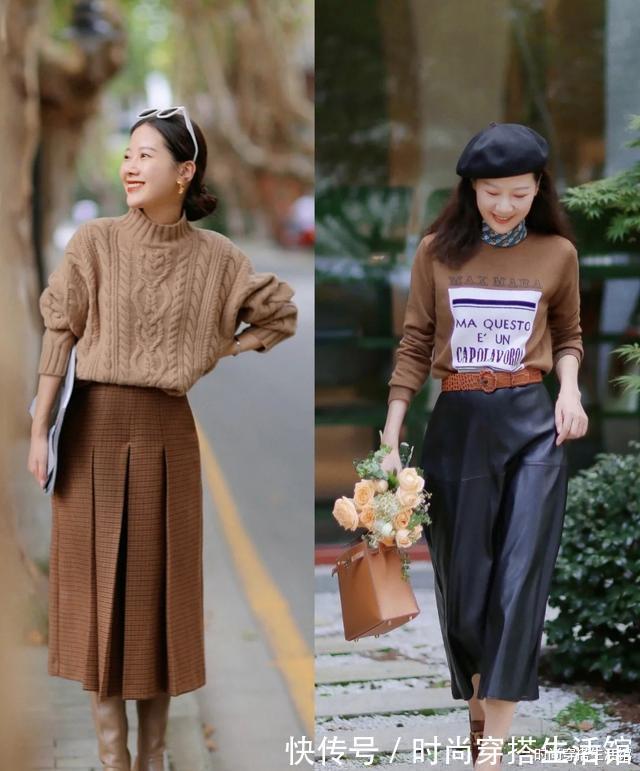 百搭 针织衫怎么穿才时髦?这20套春季穿搭示范,不仅百搭,还不易过时