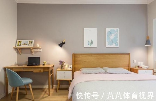 主卧室|她家148平米,进门就被玄关迷住,不做吊顶跟背景墙,阳台超漂亮