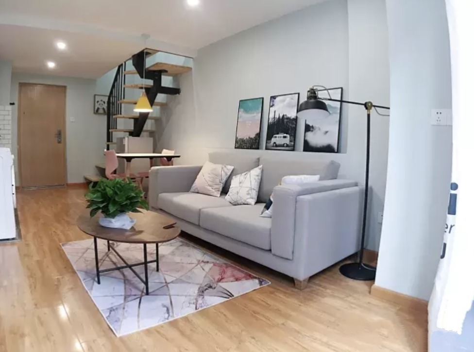 耐看|小户型如何装修才能倍感温馨用马卡龙色,不装主灯,大气耐看