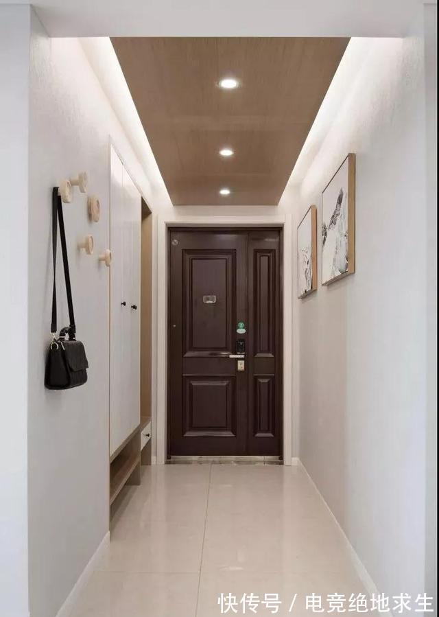 客厅|四类玄关搭配四种吊顶设计,这么美的装修,我愿意住在玄关里