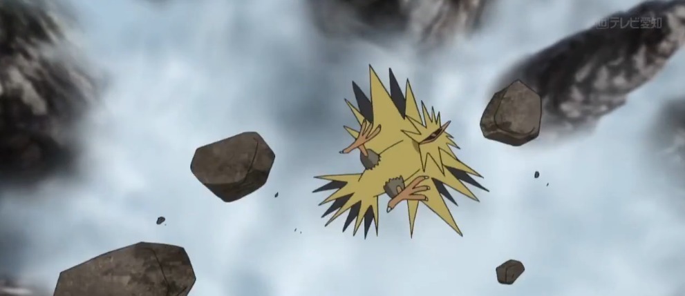 收服|宝可梦旅途闪电鸟给予小豪一个眼神,暗示后续再登场让他收服