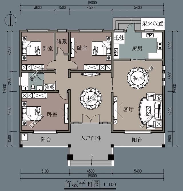 30平方宅基地设计图图片