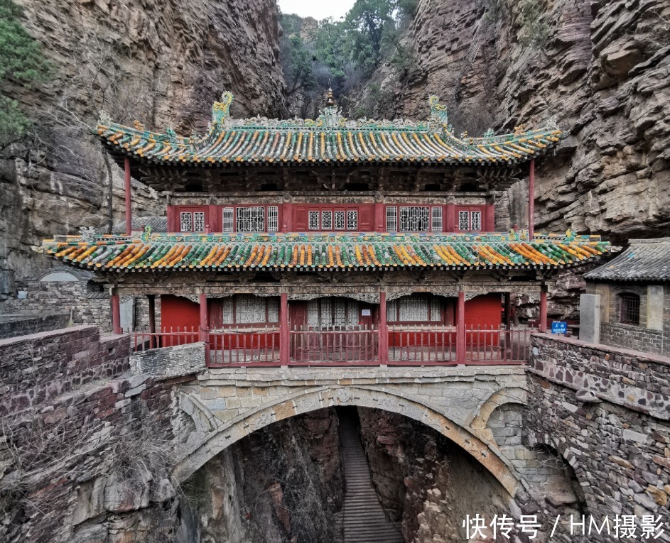 河北一个小众的神级景区，风景堪比武当山，有全国三大悬空寺之一