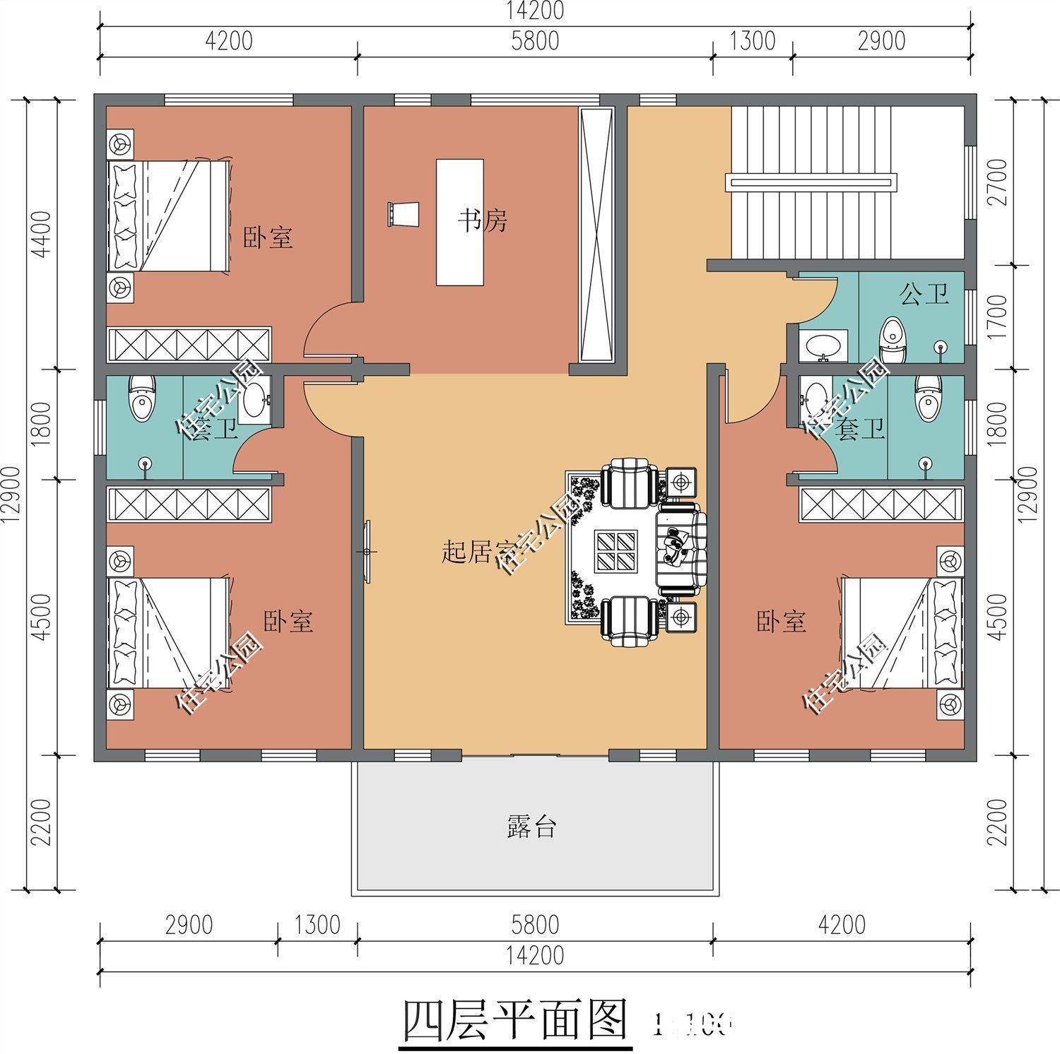 娱乐室|农村4层别墅就是这么高大上,10间卧室爽到爆,这样的设计超气派
