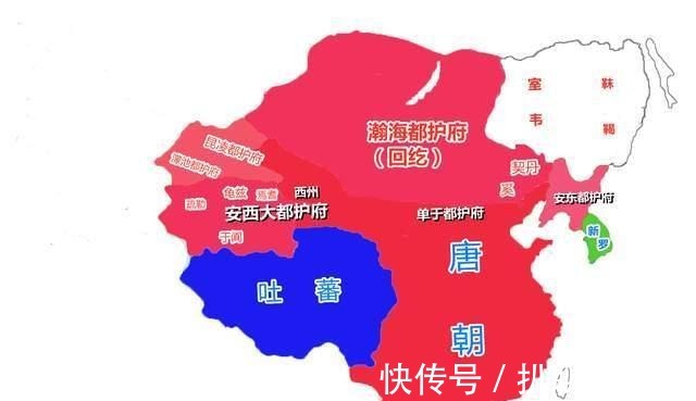 吐蕃|从地图看唐朝疆域：200多年的风云变化，中华民族的高光时刻