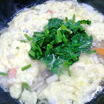 菌菇菠菜汤