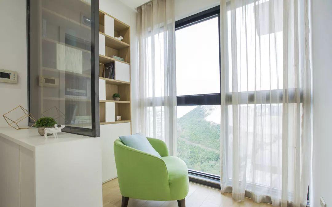 装修|105平简约的北欧风,橙色系很活力的装修,喜欢简单温馨的家