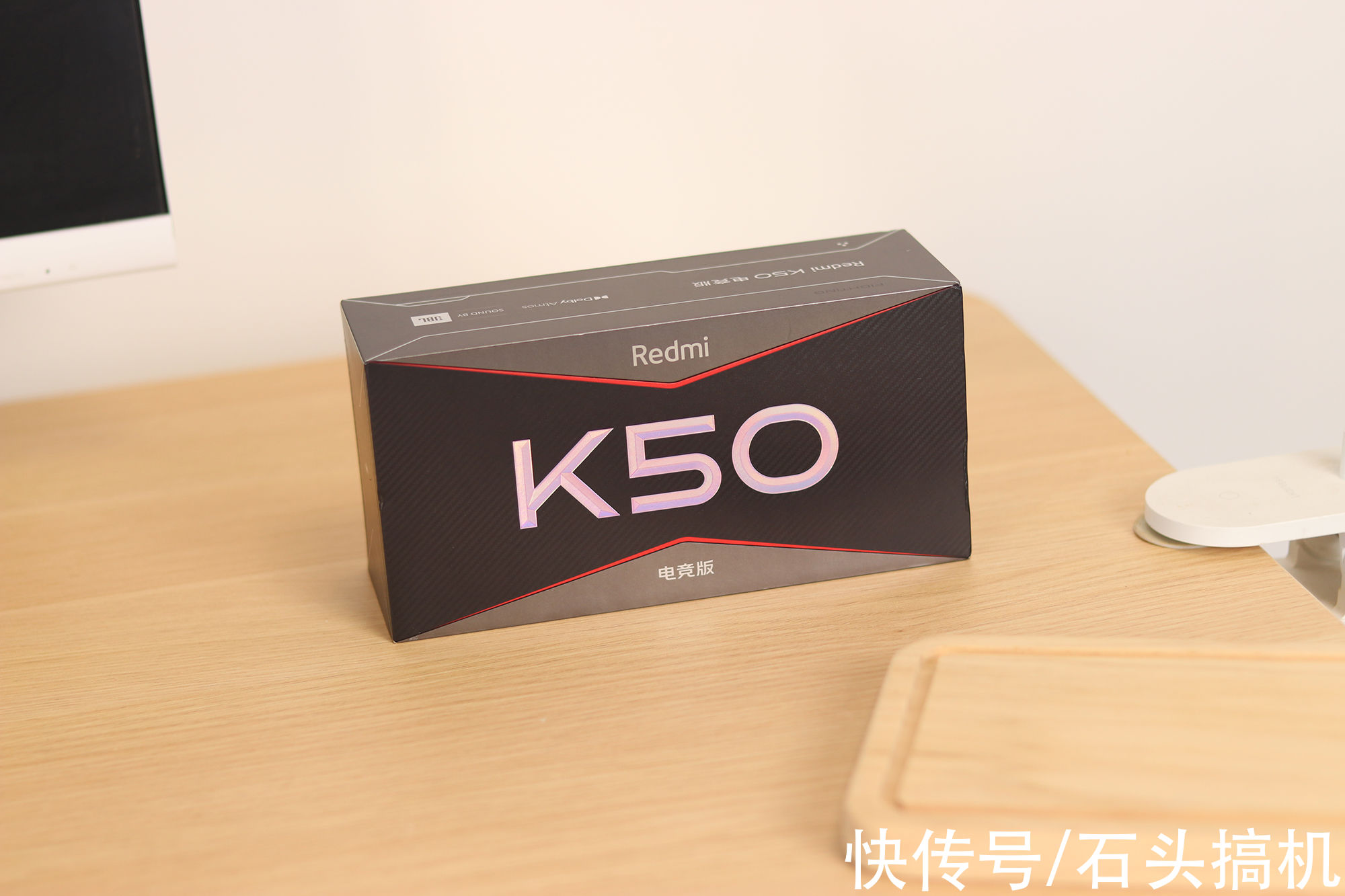 k50|Redmi K50电竞版首发开箱上手！红米颜值最高的手机，相当精致