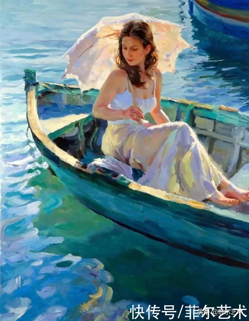 弗拉基米尔&俄罗斯画家弗拉基米尔人体油画里的美女,美得让人难忘