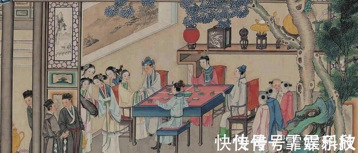 林黛玉@宝黛钗三首螃蟹诗,薛宝钗让众人大呼承受不住,你看她都讽刺了谁