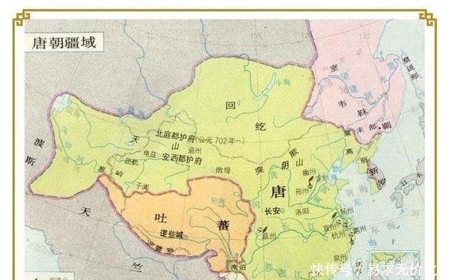 其它朝代都用两种以上颜色画中国古代版图,为何清朝只需一种