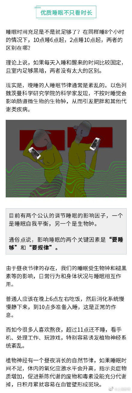 人群|不同人群各有健康“睡眠时长”