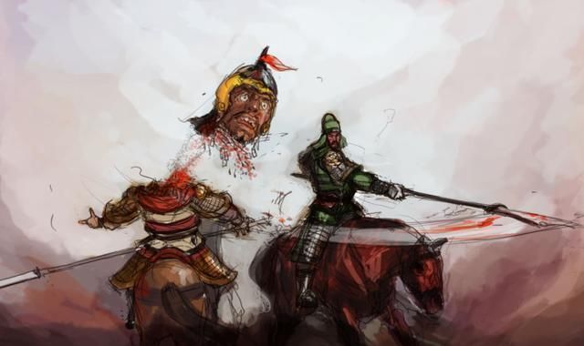 颜良和文丑|除了关羽之外,其实还有一员猛将可以秒杀颜良文丑