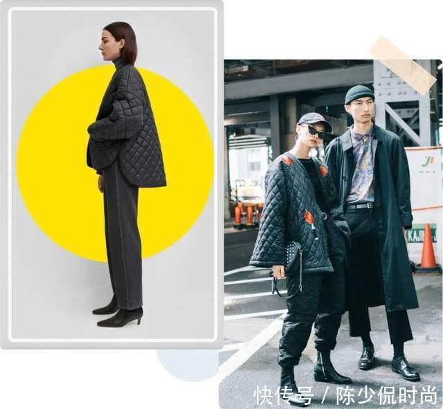 秋冬|普通的羽绒服已经过时了!今秋冬“绗缝棉服”,保暖且不臃肿
