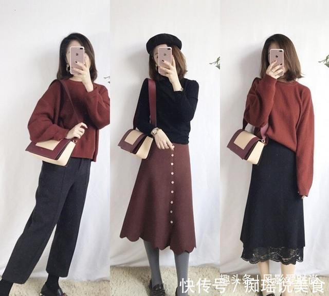 小妹妹 适合冬季的日常穿搭，36套精致女人味look，让你穿出气质女