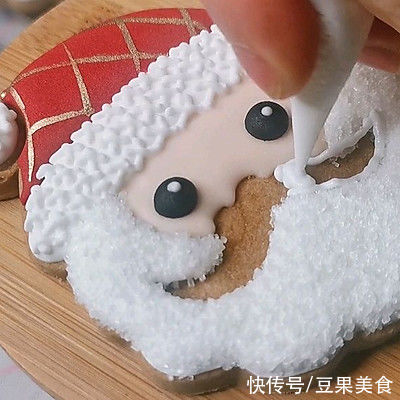 #我心中的冬日限定#圣诞老人糖霜饼干