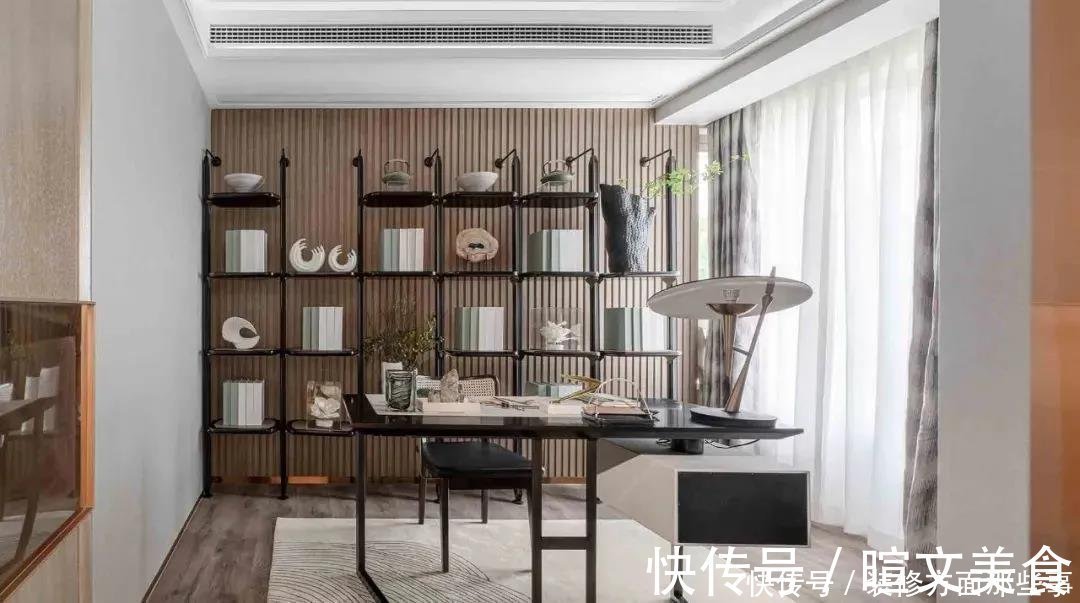 空间|140平全屋开放式布局中式三居室,唤醒了属于“家的开阔感”