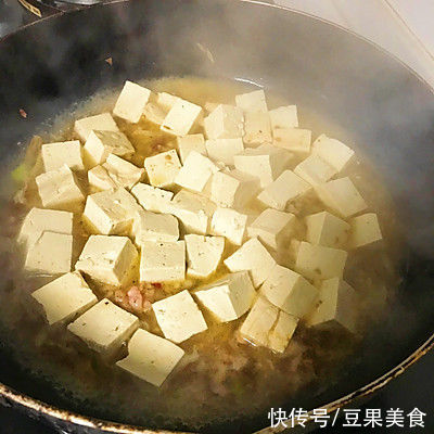 肉末豆腐这么好吃,大饭店的经常这么做,
