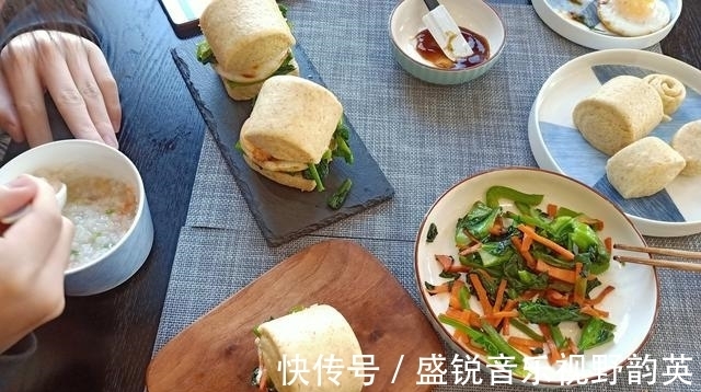 汉堡包|孩子妈真麻利,15分钟早餐1大桌,30天不重样,网友:难怪身材好