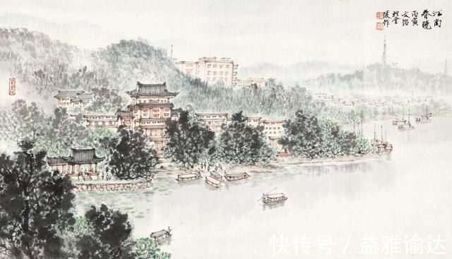 江南春#杜牧最负盛誉的一首写景小诗,通篇小小的篇幅,描绘了广阔的画面