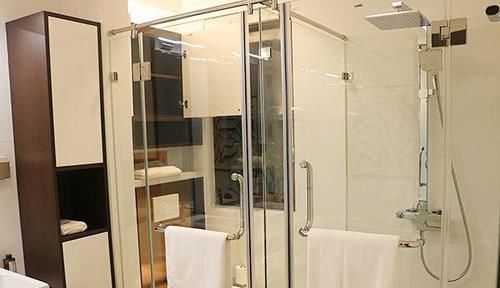 隔断|头次见到卫生间这样做隔断的,太聪明了,以后我家也这样装