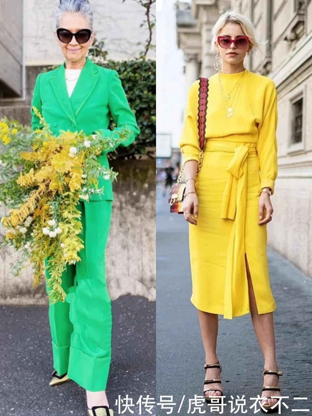 上了年纪的中年女人，穿衣色彩遵循“四选四不选”，优雅又高级