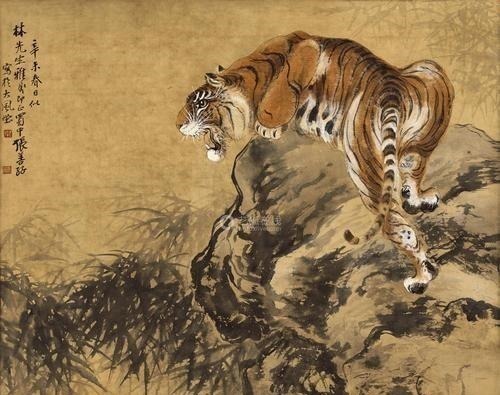 齐白石!张大千酒后画虎被高价买走,他万分羞愧,从此立誓戒酒,永不画虎