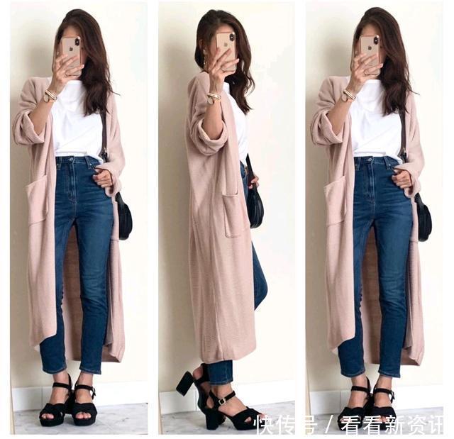 降温不会穿这位日本博主的早秋穿搭,简约不单调,每一套都实用