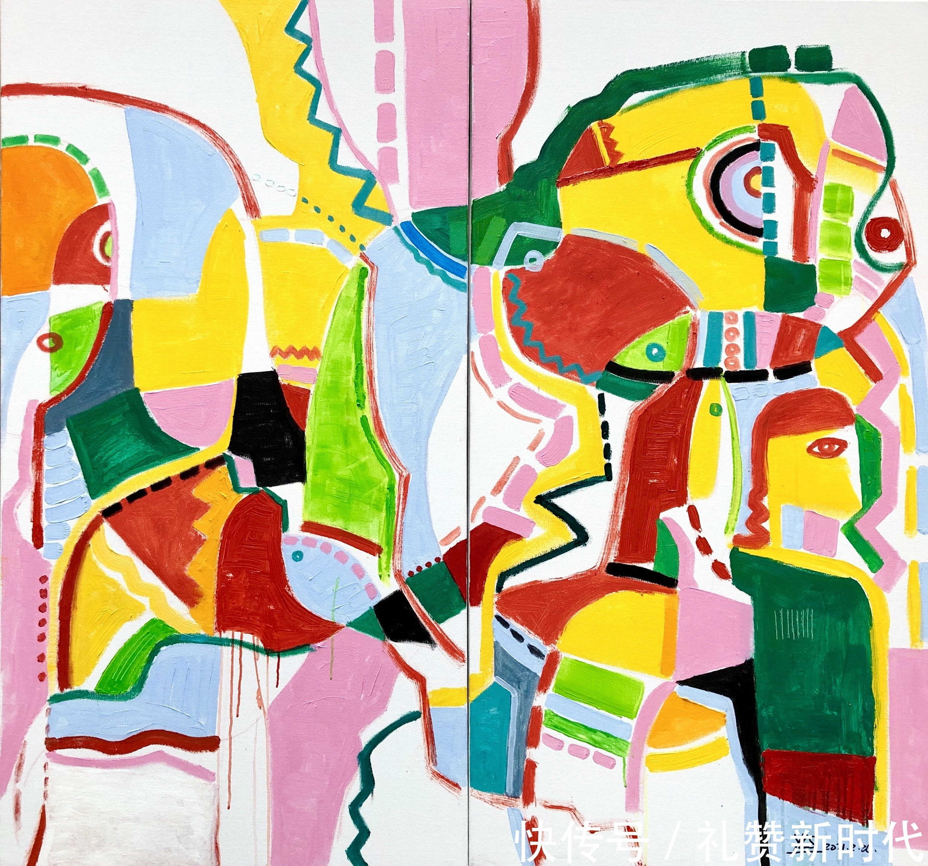 策展人@中国当代艺术名家姚丽双《抽象专辑》