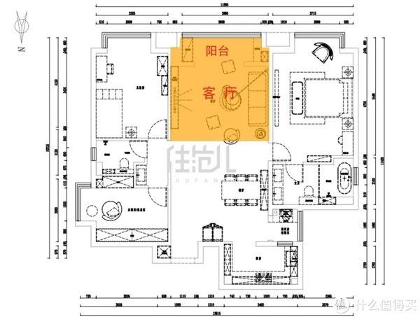 采光|住范儿真实案例 篇四十：113㎡有娃之家空无一物，超大落地窗让“采光自由”，绝了！