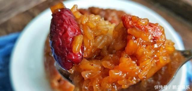 糯米饭|糯米粉开水烫一烫,比年糕做法还要简单,比糍粑好吃