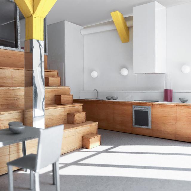 学区|为了2个孩子,她坚持买下55㎡学区房,无客厅,靠楼梯有了3间卧室