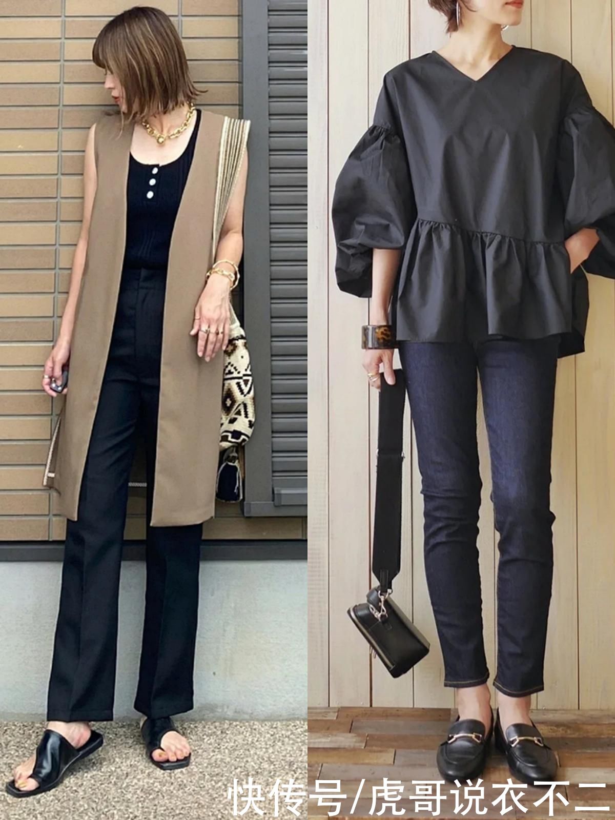 短裙|日本中年主妇的优雅美搭，简约高级又舒适，不穿短裤短裙也时髦