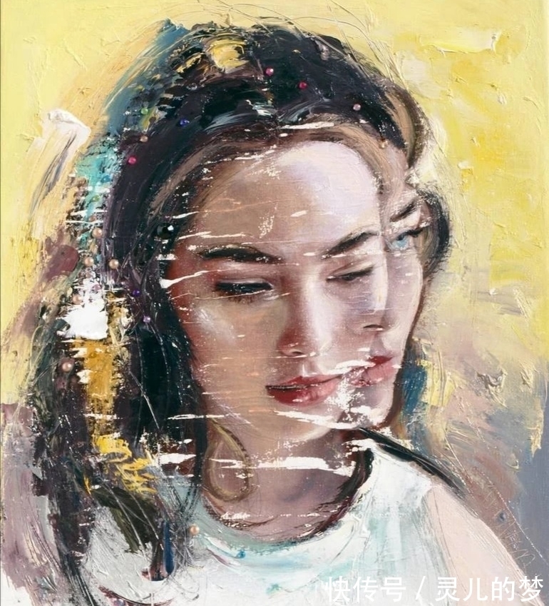 时尚杂志@他用恣意洒脱的笔触,画出的女子顾盼生姿