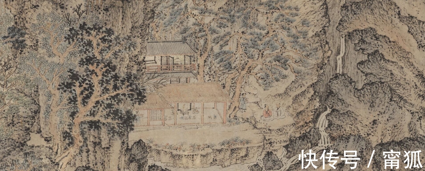 山水画@难以企及的元四家,在元朝压迫政策下选择隐居,山水画成后世经典