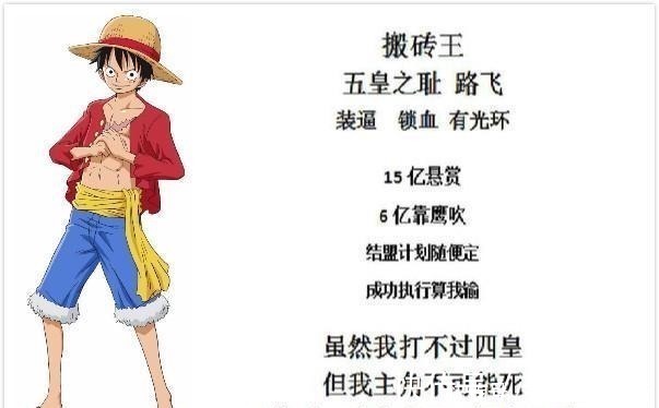 凯多|海贼王被称为王者的10人,路飞当定搬砖王,元帅赤犬堪称爆头王