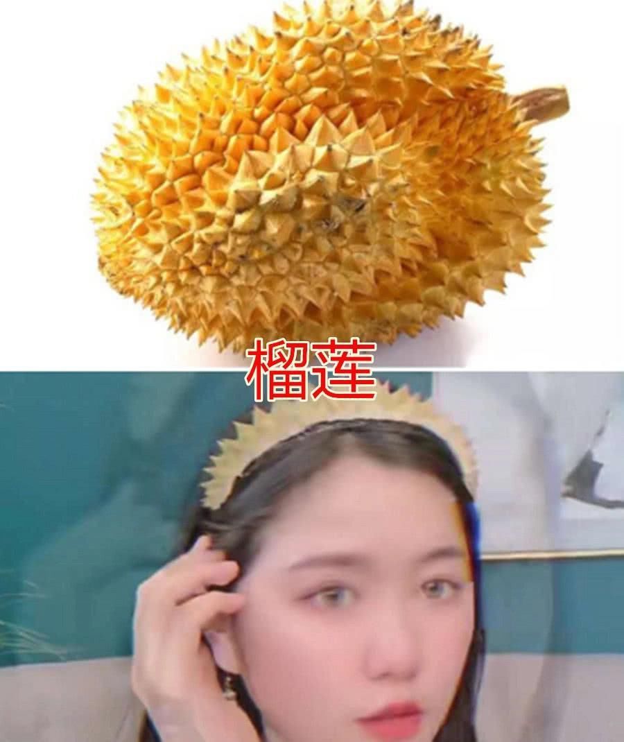 有种“流行”叫水果发卡,芒果VS樱桃,看到榴莲敬你是条汉子