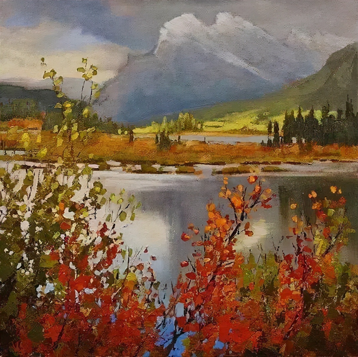 wilder!加拿大女画家 Linda.Wilder 油画作品欣赏