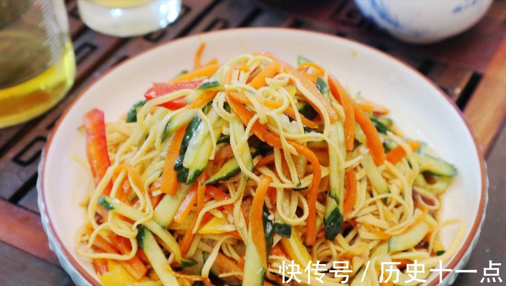 凉拌豆腐丝|山东人最寒酸的5道下酒菜,成本不超5元钱,全是老酒鬼的最爱
